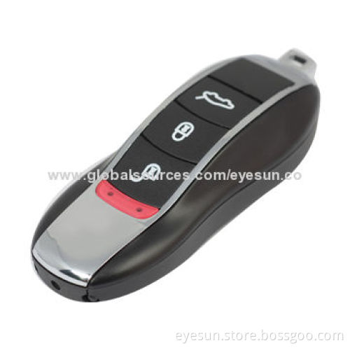 H.264 Remote Controller Mini Car Keychain Camera, Infrared Night Light, 720/1,080P Video Record